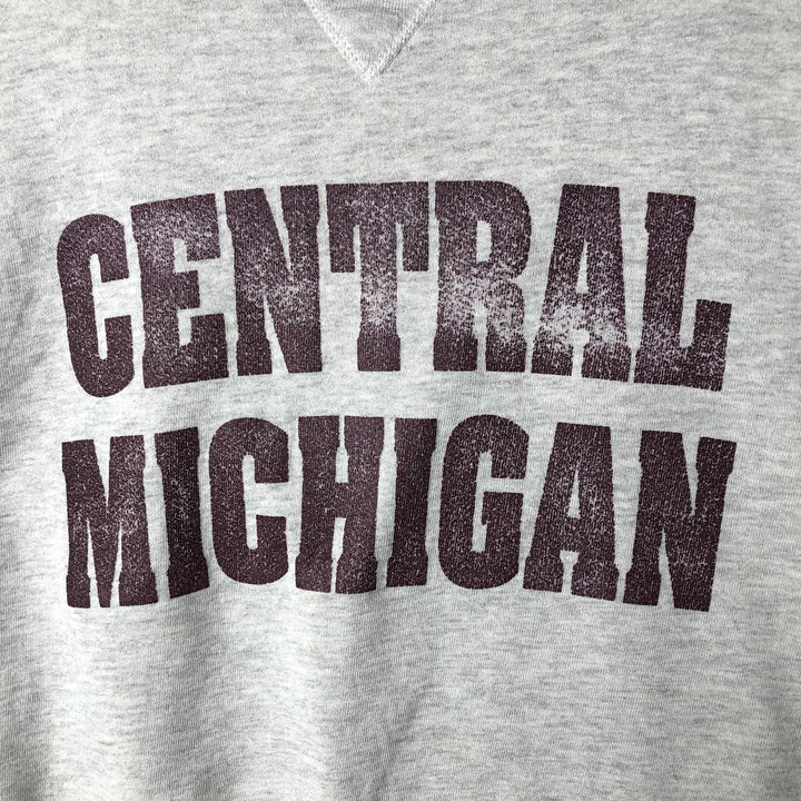 90'S Russell College Sweatshirt, Made in USA, Men's XL, Vintage cotton gray type Vintage Second Hand