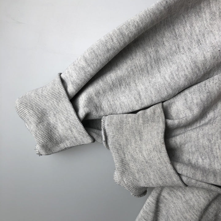 90'S Russell College Sweatshirt, Made in USA, Men's XL, Vintage cotton gray type Vintage Second Hand