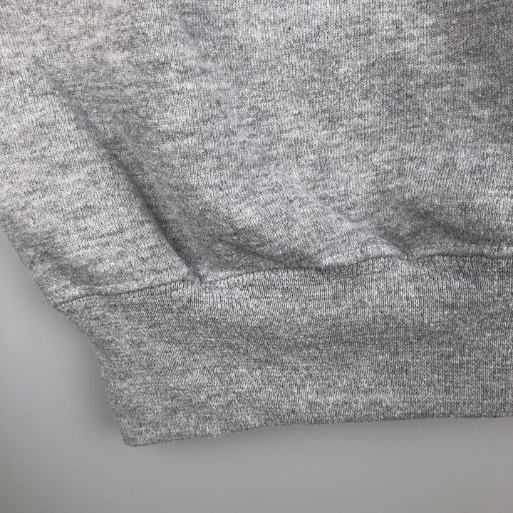 90'S Russell College Sweatshirt, Men's XL Size Vintage polyester gray type Vintage Second Hand