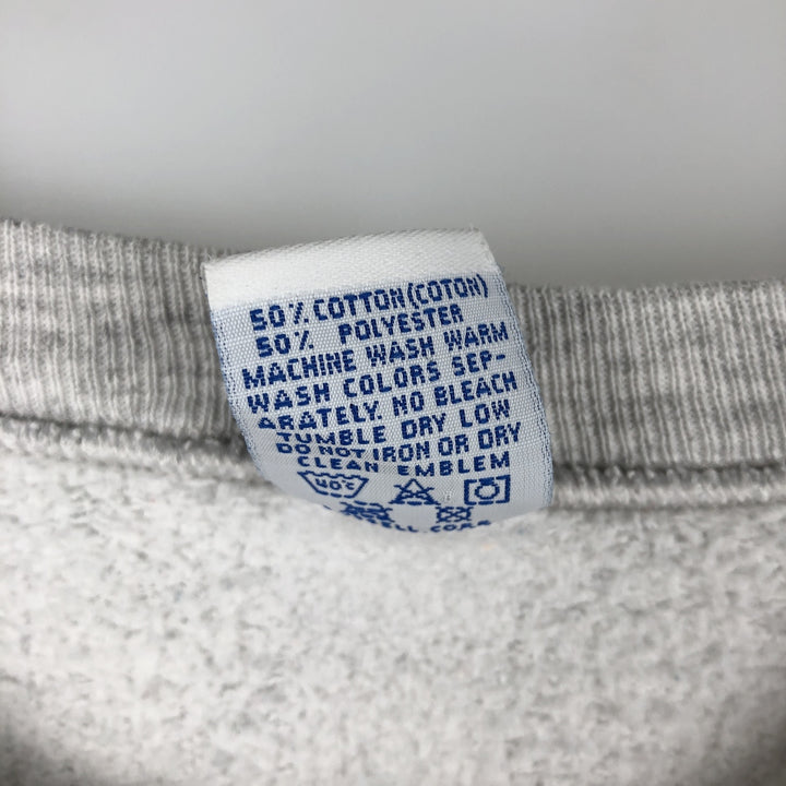 Vintage 90'S Russell ATHLETIC college sweatshirt, made in the USA, size XL, men's cotton gray type Vintage Second Hand