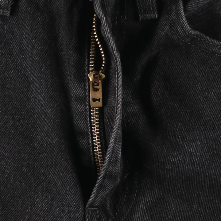 Levi's 505 Black Denim Tapered Denim Pants for Men, W30 equivalent cotton black type Vintage Second Hand