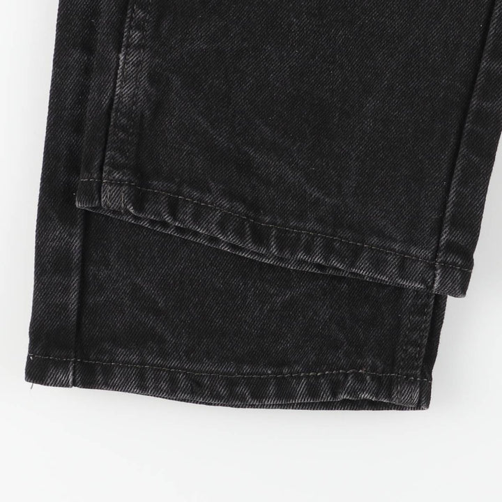 Levi's 505 Black Denim Tapered Denim Pants for Men, W30 equivalent cotton black type Vintage Second Hand