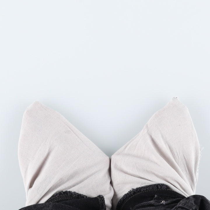 Levi's 505 Black Denim Tapered Denim Pants, Women's Size L (W29) cotton black type Vintage Second Hand