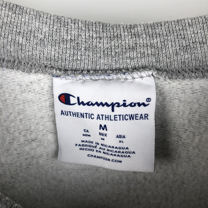 Champion REVERSE WEAVE Reverse Weave College Sweatshirt Trainer Men's M size unclear gray type Vintage Second Hand