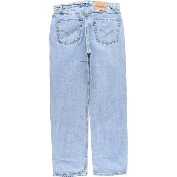 90'S Levi's 505-4834 Tapered Denim Pants, Made in USA, Men's, Size 36, Vintage cotton blue type Vintage Second Hand