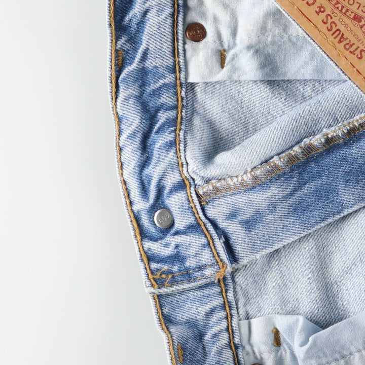 90'S Levi's 505-4834 Tapered Denim Pants, Made in USA, Men's, Size 36, Vintage cotton blue type Vintage Second Hand