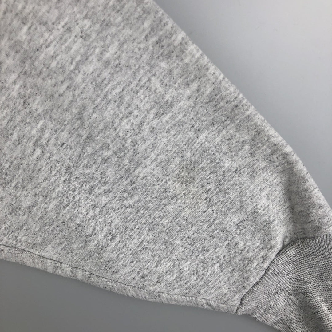 2000'S ~ Jerzees SUPER SWEATS Half-Zip Sweatshirt, Men's XL cotton white type Vintage Second Hand