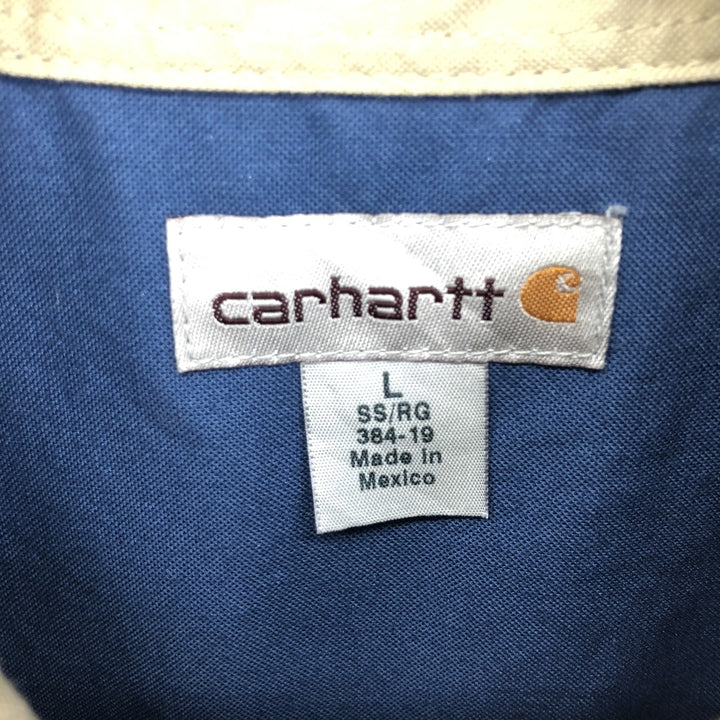 Carhartt Short Sleeve Work Shirt Men's Size L / eaa485035