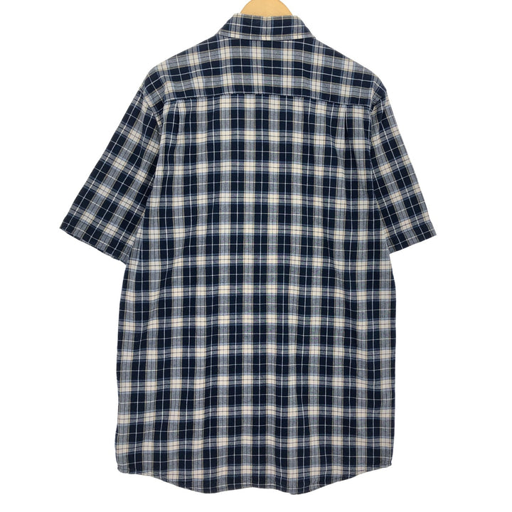 Carhartt Short Sleeve Cotton Check Shirt Men's M Size / eaa485073