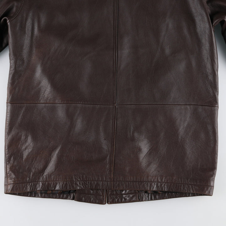 DANIER Thinsulate Leather Coat Men's M size /eaa485126