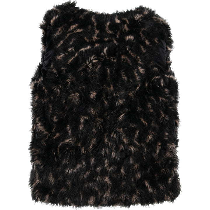 COCO CARMEN fur vest for women size M /eaa485147