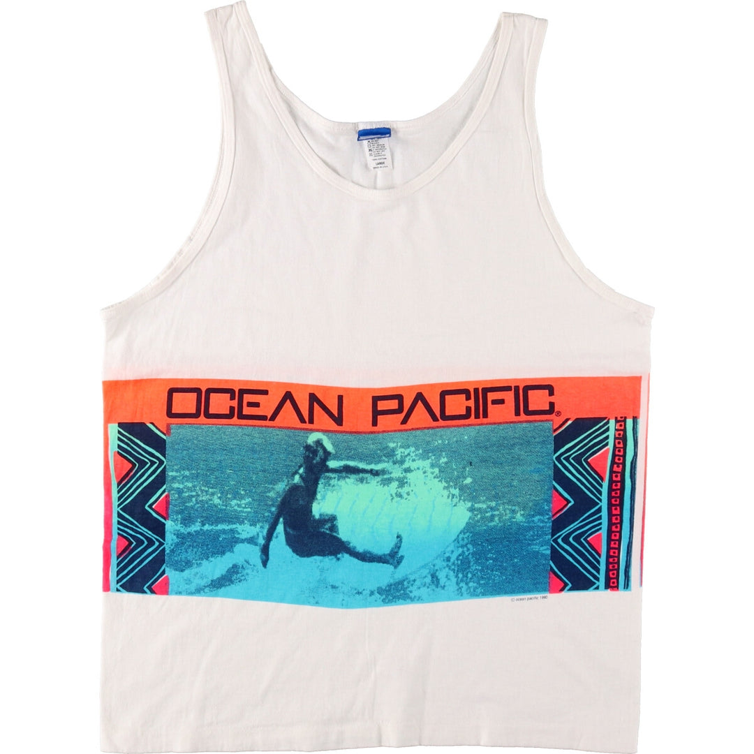 OCEAN PACIFIC Tank Top Made in USA Men's L size /eaa485205