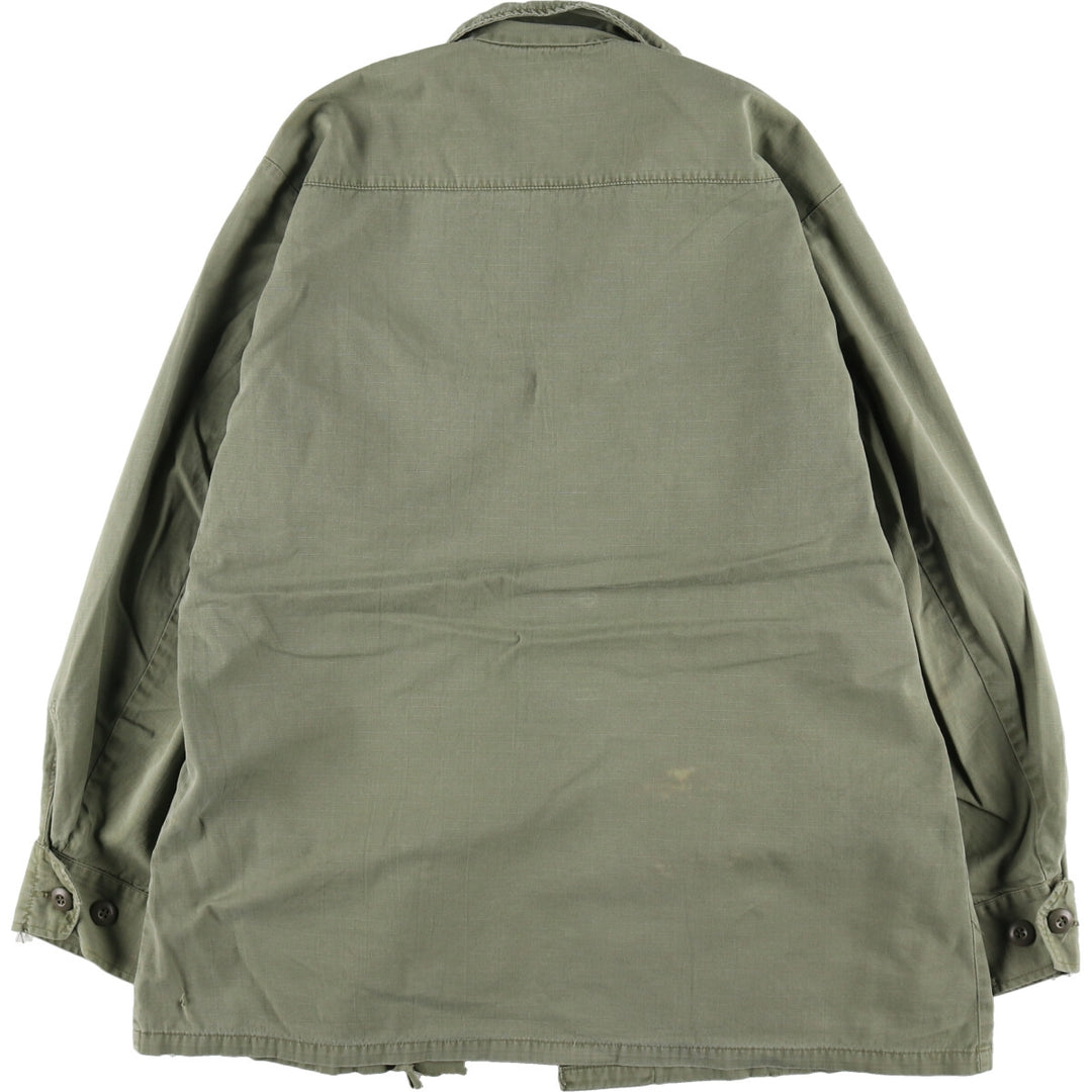 Special price for a genuine 60'S US military Jungle Fatigue 4th Military Combat Jacket, made in USA, size M for men /eaa485214