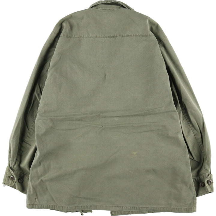 Special price for a genuine 60'S US military Jungle Fatigue 4th Military Combat Jacket, made in USA, size M for men /eaa485214