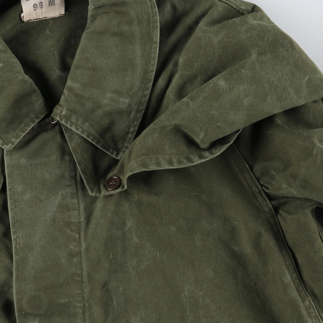 1960'S French military frock coat, military coat, 96M, men's XL equivalent, vintage /eaa485220