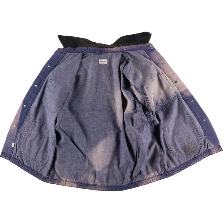 60s-70'S Madewell denim coveralls, men's XL size, vintage / eaa485327