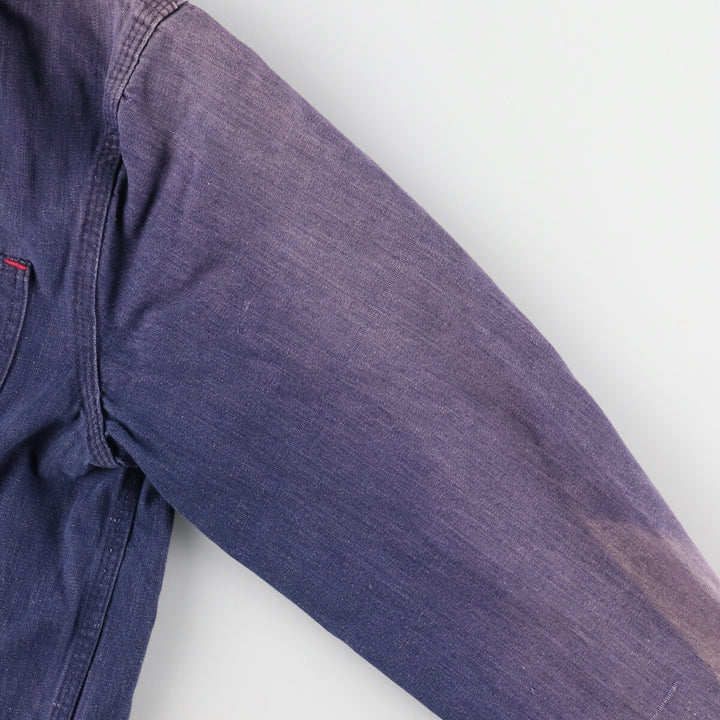 60s-70'S Madewell denim coveralls, men's XL size, vintage / eaa485327