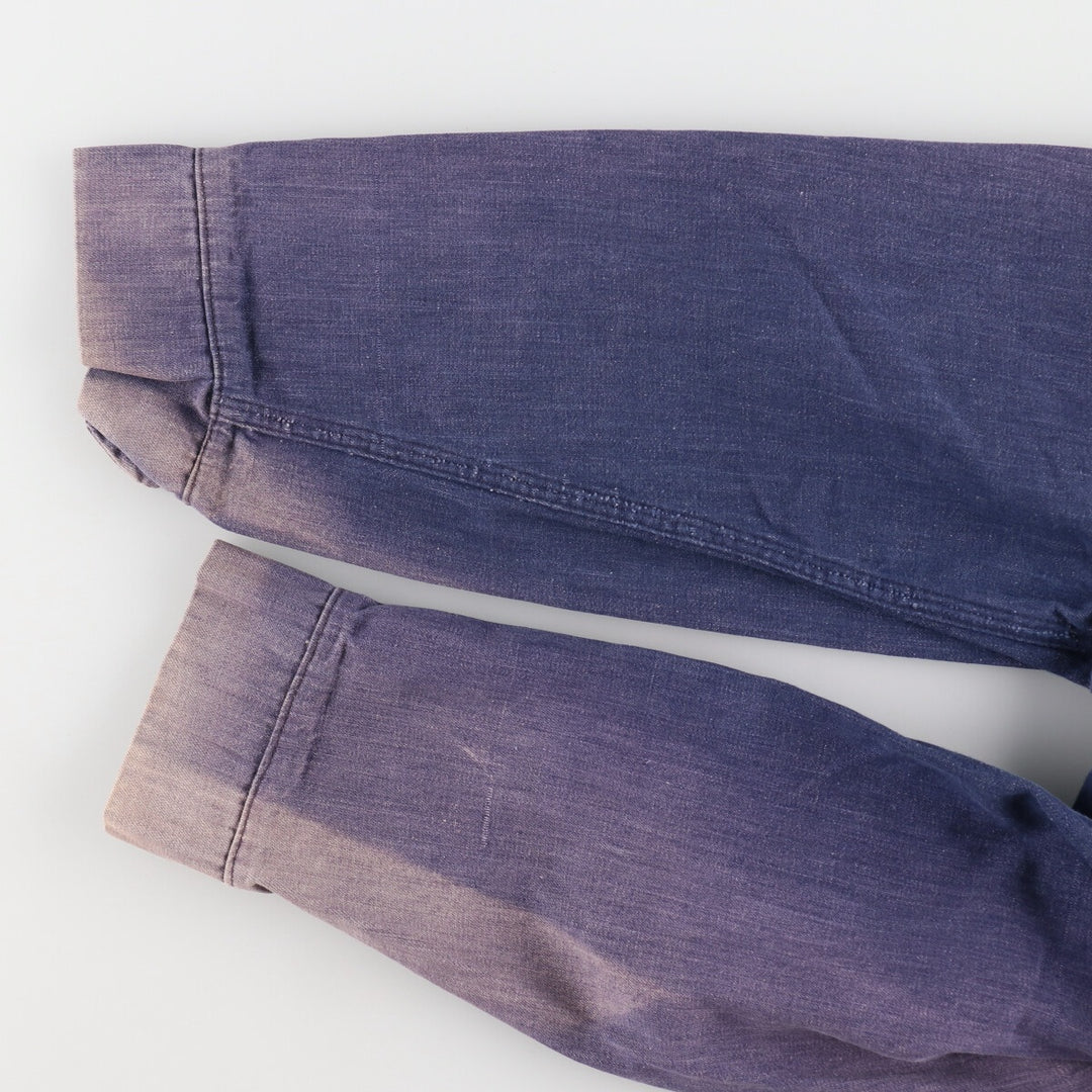 60s-70'S Madewell denim coveralls, men's XL size, vintage / eaa485327