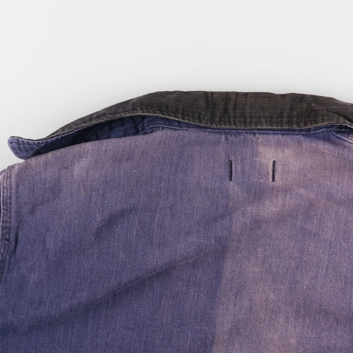 60s-70'S Madewell denim coveralls, men's XL size, vintage / eaa485327