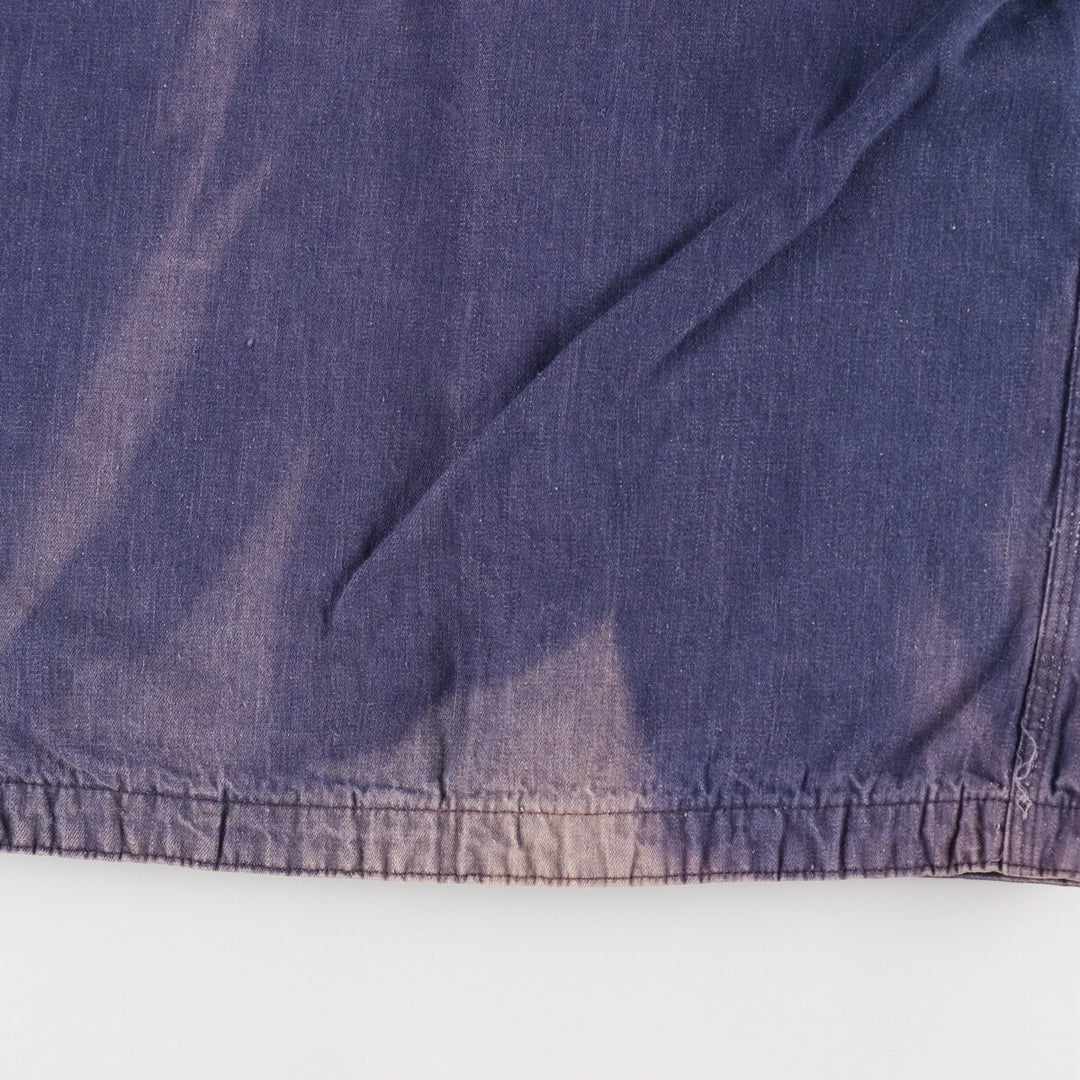 60s-70'S Madewell denim coveralls, men's XL size, vintage / eaa485327