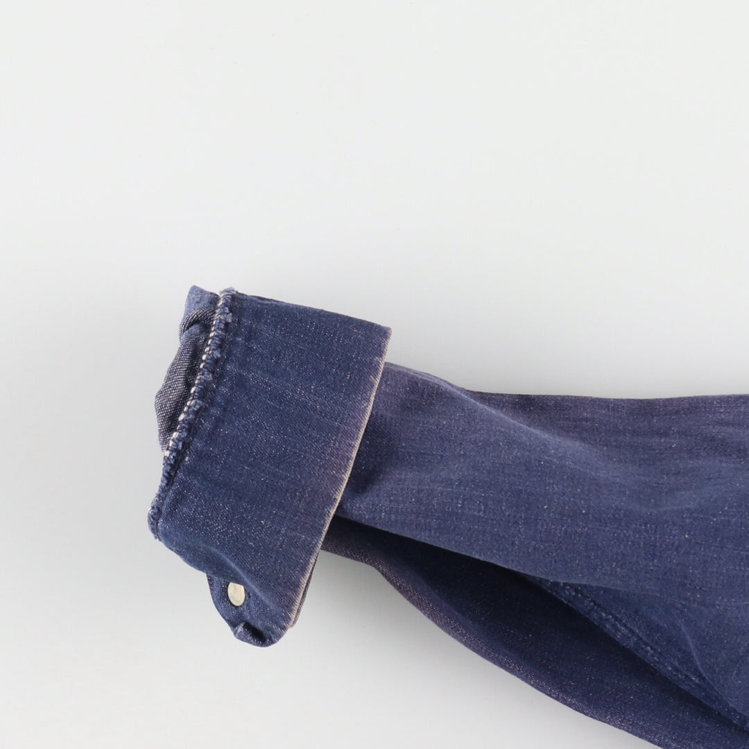 60s-70'S Madewell denim coveralls, men's XL size, vintage / eaa485327