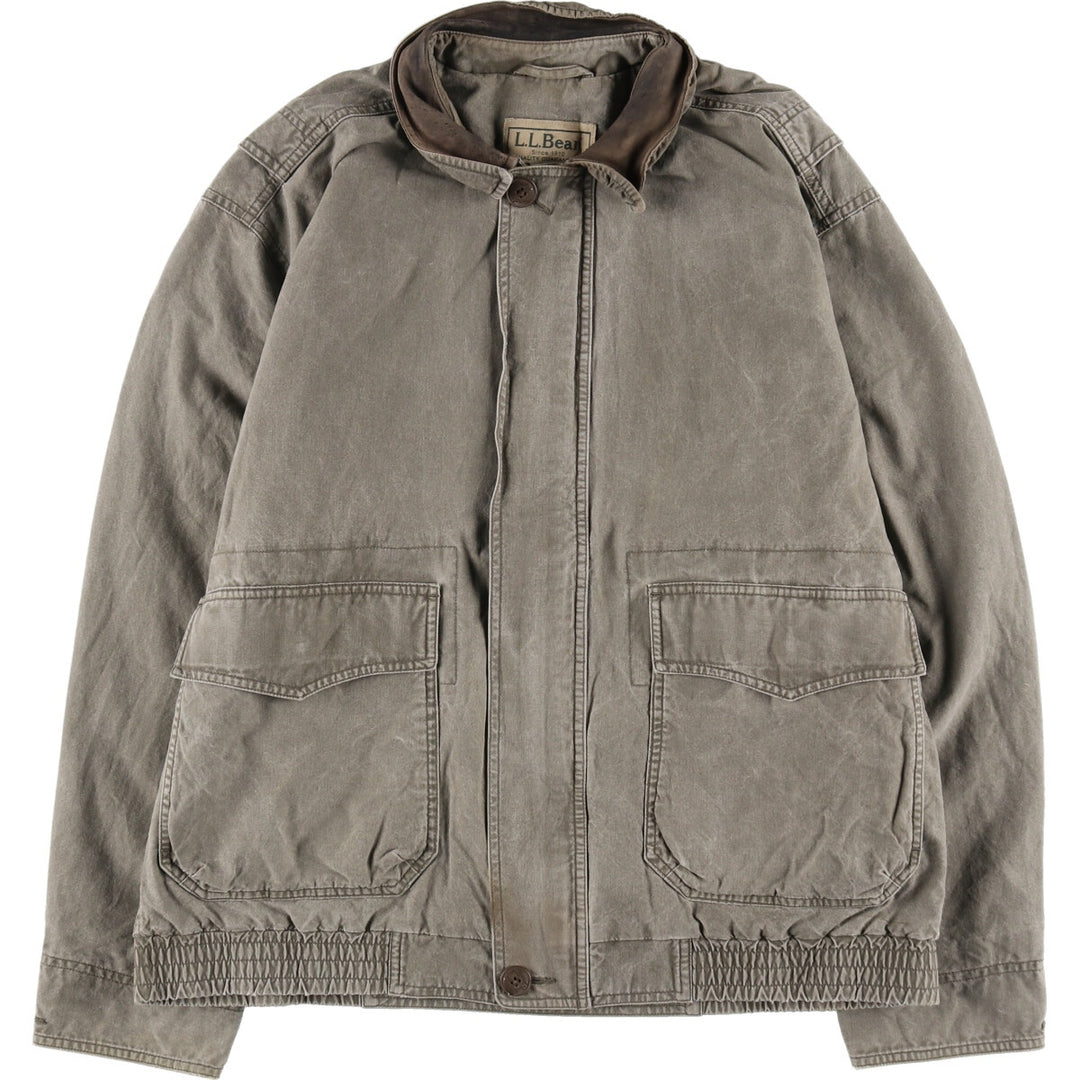 LLBean Cotton Jacket Men's Size L /eaa485335