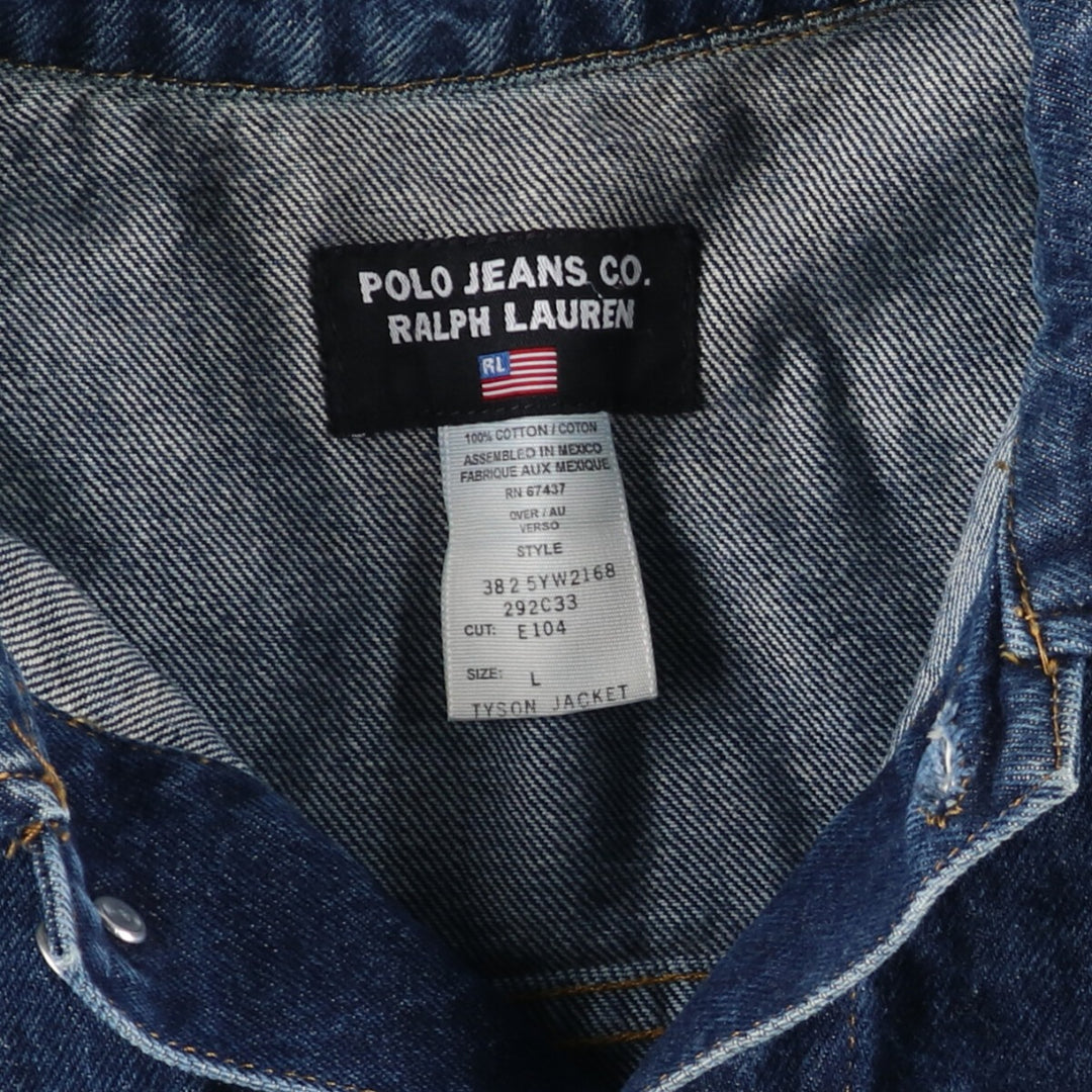 Ralph Lauren POLO JEANS COMPANY denim jacket for men size L / eaa485339