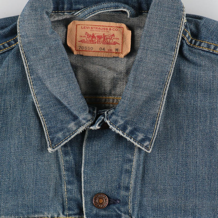 Levi's 70550 04 Euro Model Denim Jacket, G-Jean, Men's M size / eaa485388