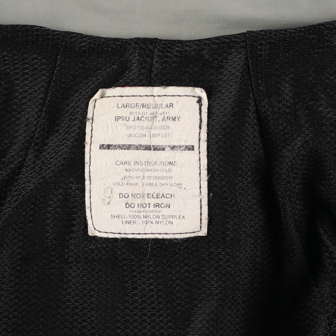 00'S USARMY IPFU Training Jacket Nylon Jacket Made in USA LARGE/REGULAR Men's L equivalent /eaa485397