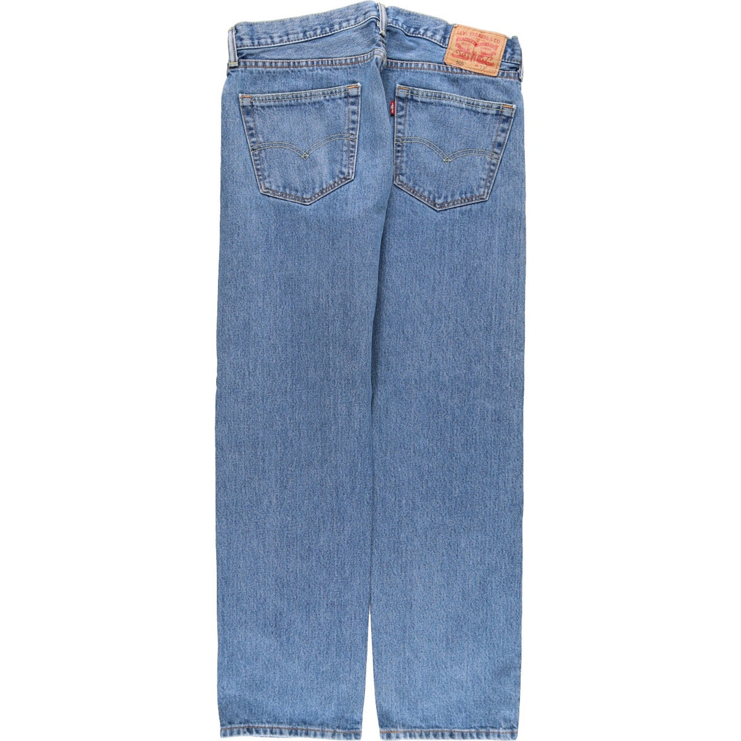 Levi's 505 tapered denim pants for men, size W34 / eaa485473