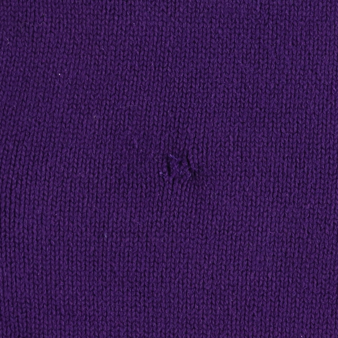 Ralph Lauren LAUREN Lauren Ribbed Turtleneck Cotton Knit Sweater Women's Size L / eaa485535