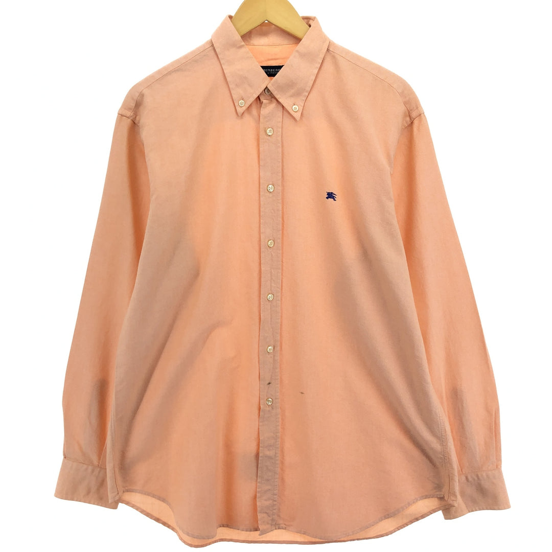 Burberry's long sleeve button-down shirt, men's size L / eaa485672