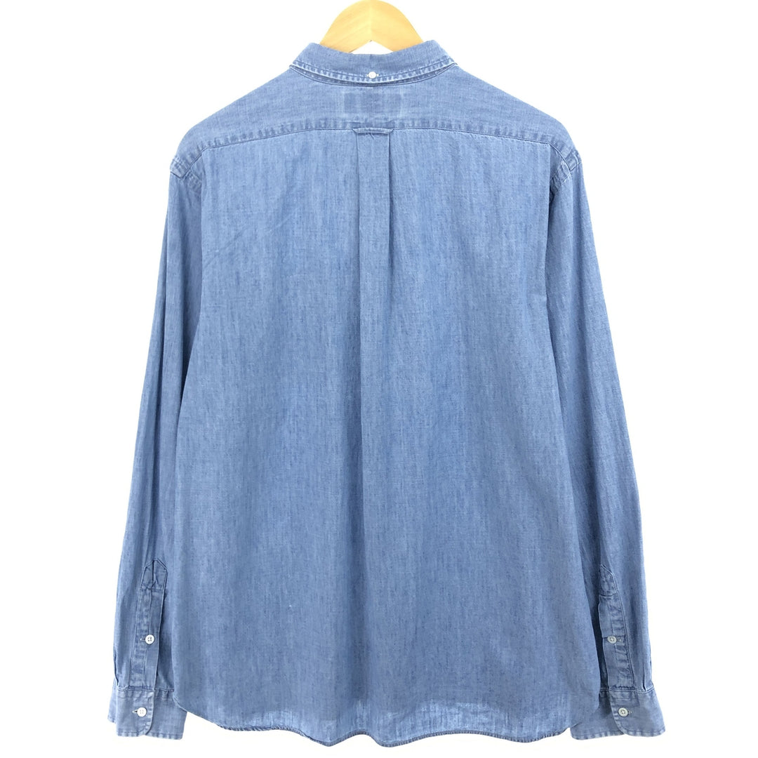 Ralph Lauren Long Sleeve Button Down Chambray Shirt Men's XL / eaa485735