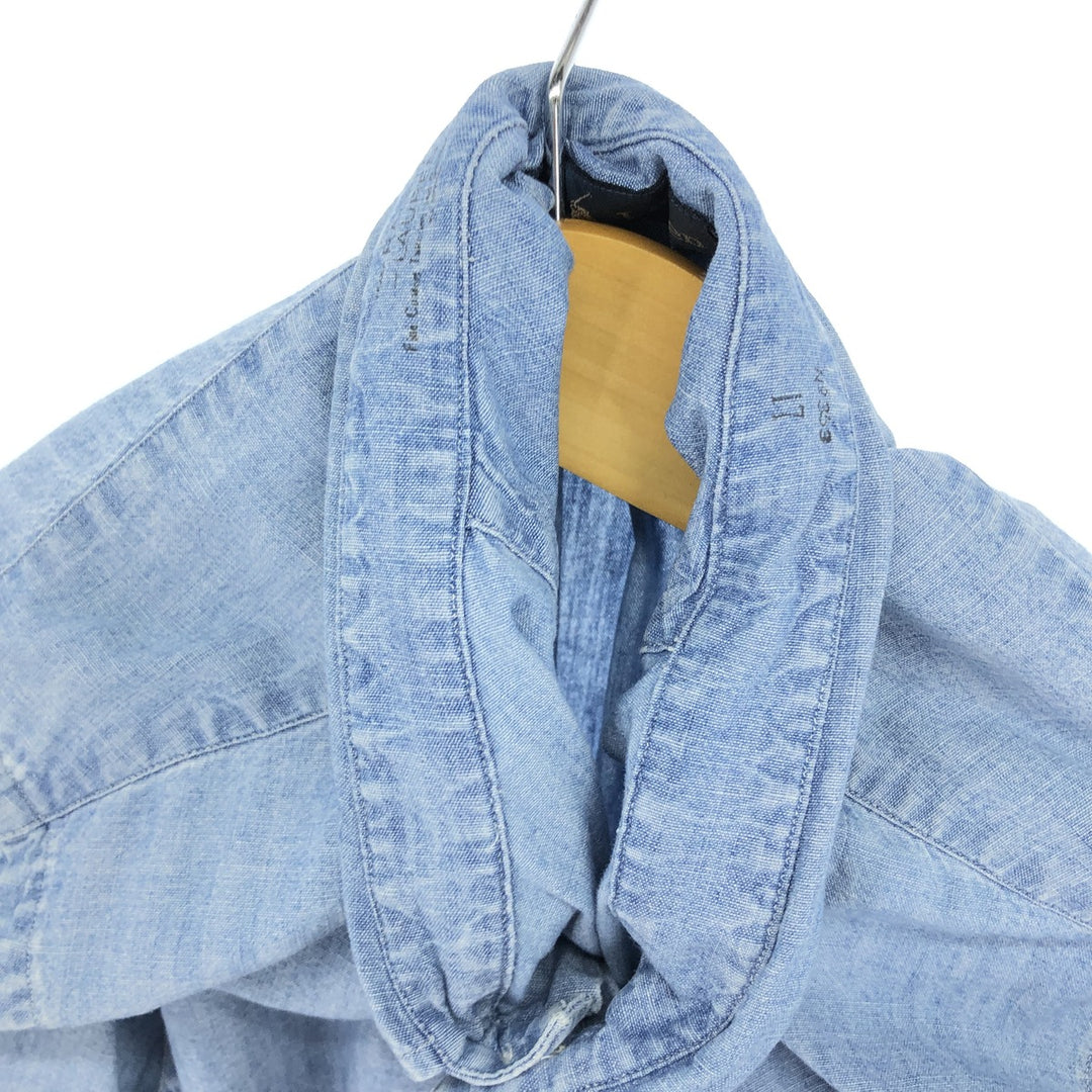 Ralph Lauren Long Sleeve Button Down Chambray Shirt Men's XL / eaa485735