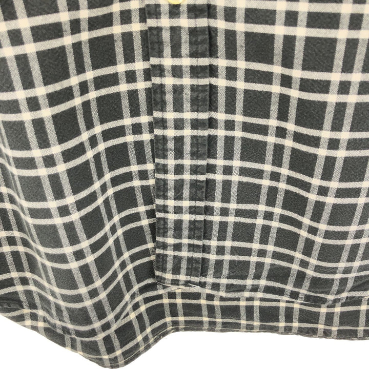 90'S GAP Old Gap Long Sleeve Cotton Check Shirt Men's XL Vintage /eaa485750