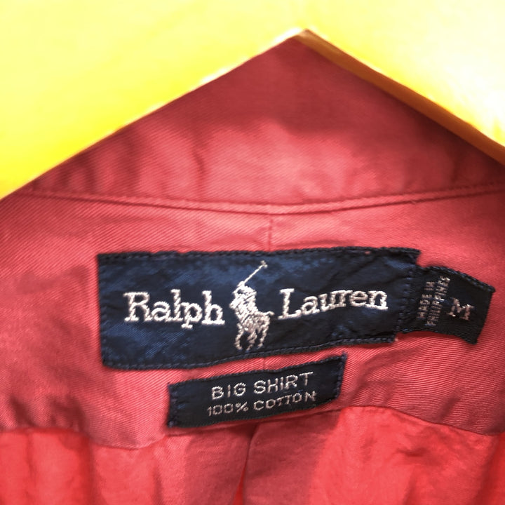 Ralph Lauren BIG SHIRT Long sleeve button down shirt Men's M size / eaa485793