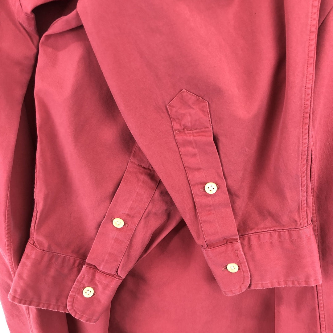 Ralph Lauren BIG SHIRT Long sleeve button down shirt Men's M size / eaa485793