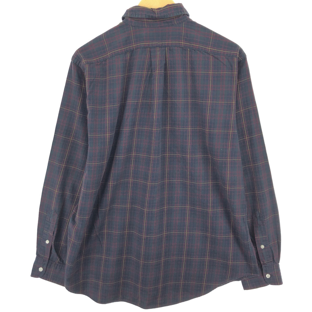 Ralph Lauren Classic Fit Long Sleeve Button Down Check Shirt Men's Size L / eaa485796