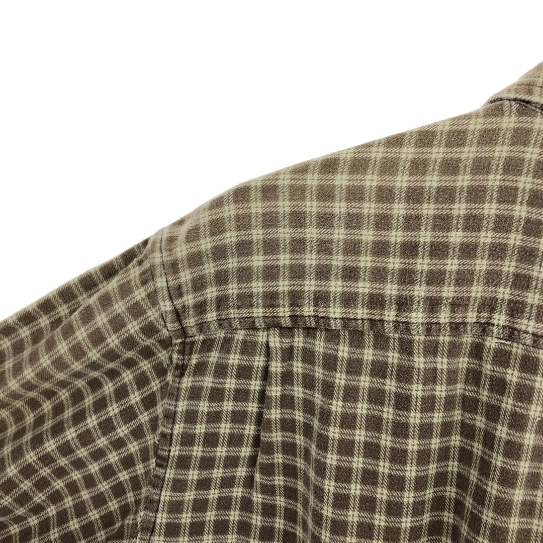 Calvin Klein Khakis Long Sleeve Flannel Check Shirt Men's XL /eaa485861