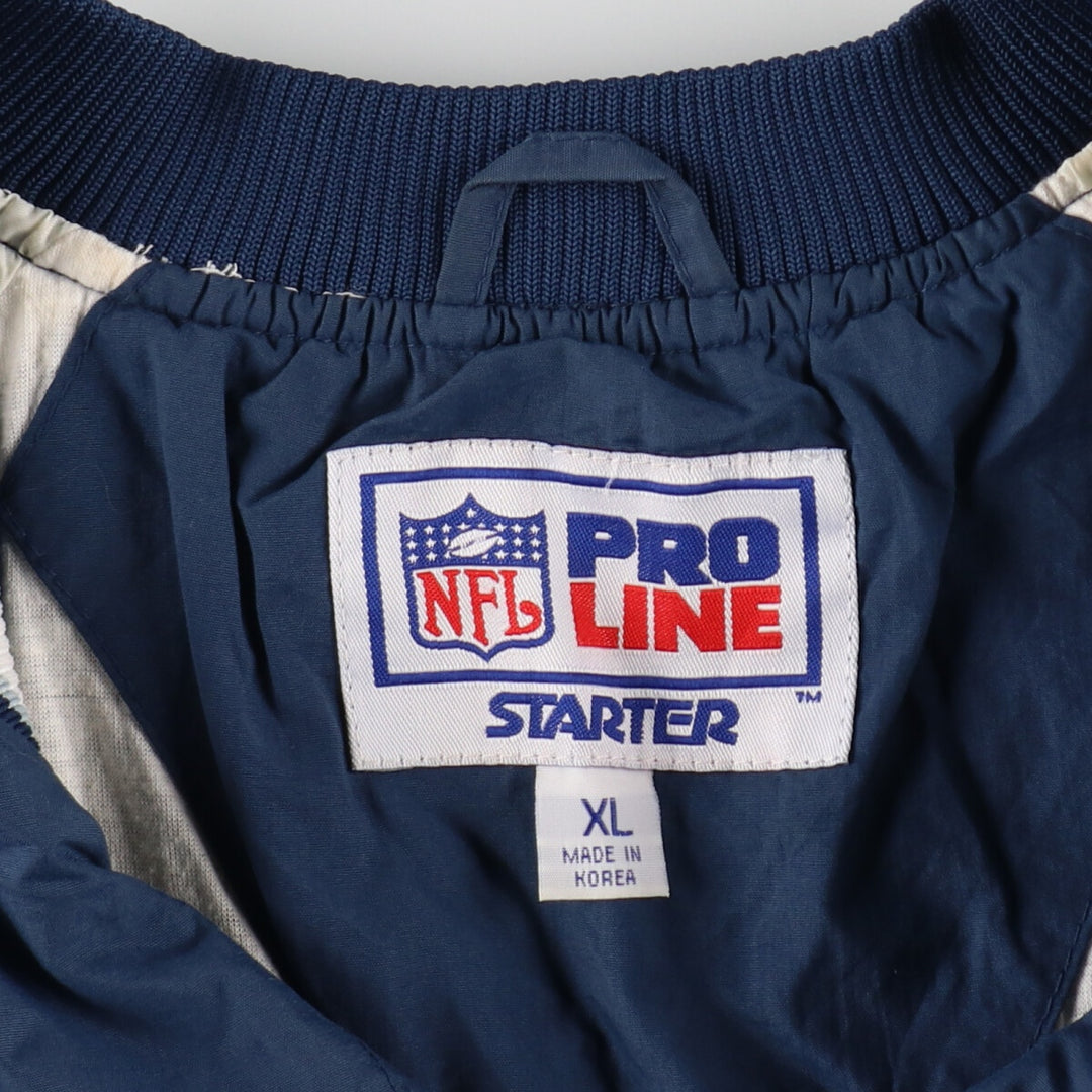 90'S Starter NFL Dallas Cowboys Half Snap Nylon Pullover Men's XL /eaa485883