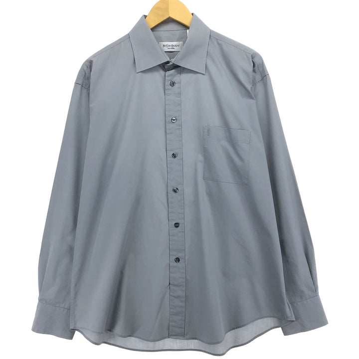 Yves Saint Laurent Long Sleeve Cotton Shirt Men's XL /eaa485896