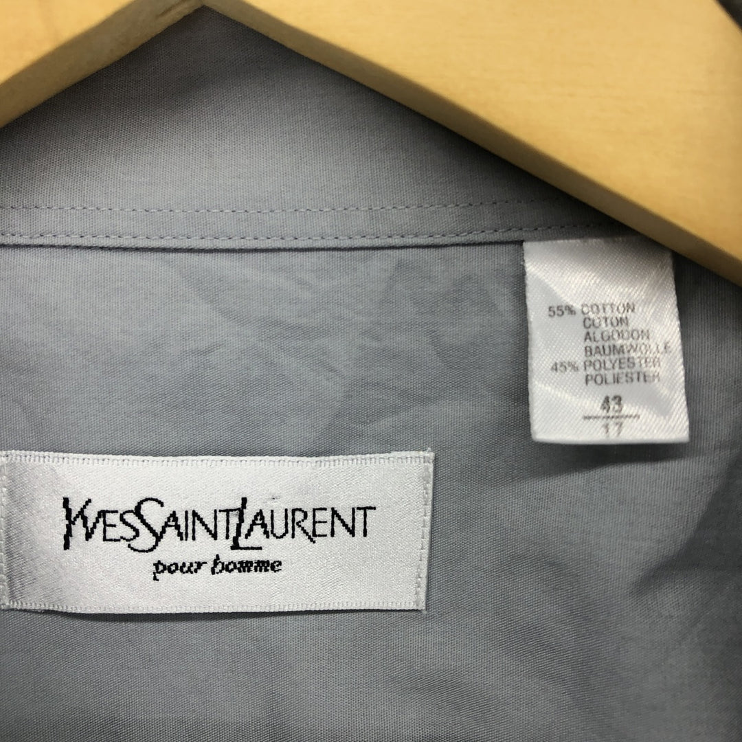 Yves Saint Laurent Long Sleeve Cotton Shirt Men's XL /eaa485896