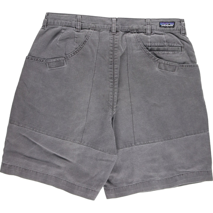 00'S Patagonia ORGANIC COTTON 57211S7 Duck fabric shorts, short pants, men's size W34 / eaa485968