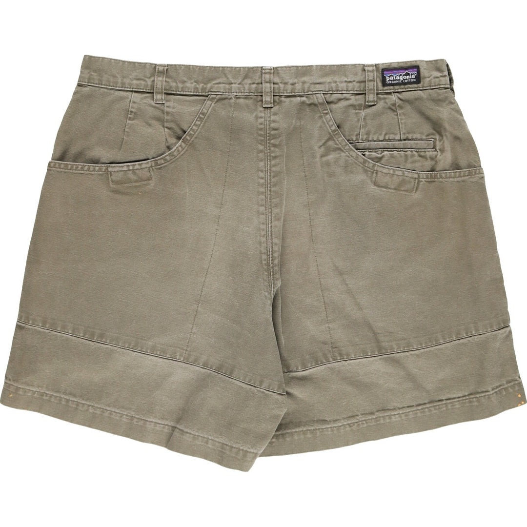 00'S Patagonia ORGANIC COTTON 11339F7 Duck fabric shorts, short pants, men's size W36 / eaa485969