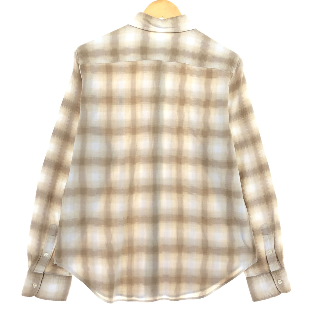 Ralph Lauren Classic Fit Long Sleeve Button Down Check Shirt Men's Size L / eaa486056