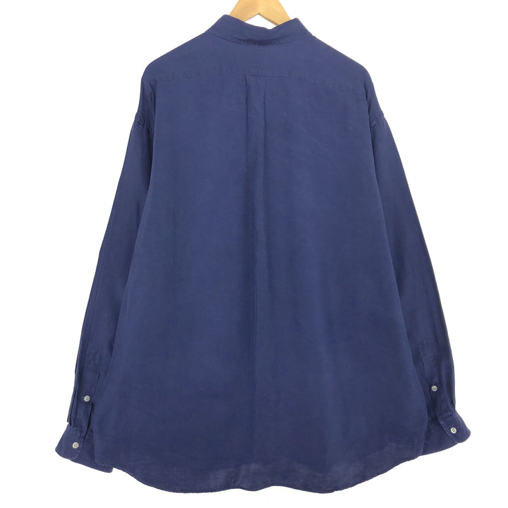 Ralph Lauren BLAKE long sleeve silk x linen button down shirt men's XXL equivalent / eaa486068