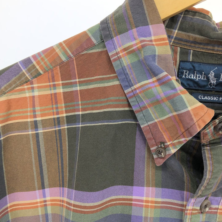 Ralph Lauren Classic Fit Long Sleeve Button Down Check Shirt Men's XL / eaa486075