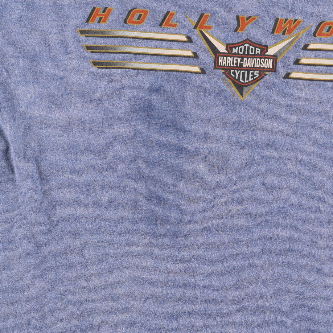 90'S Harley-Davidson Motorcycle Bike T-shirt Made in USA Women's L size /eaa486213