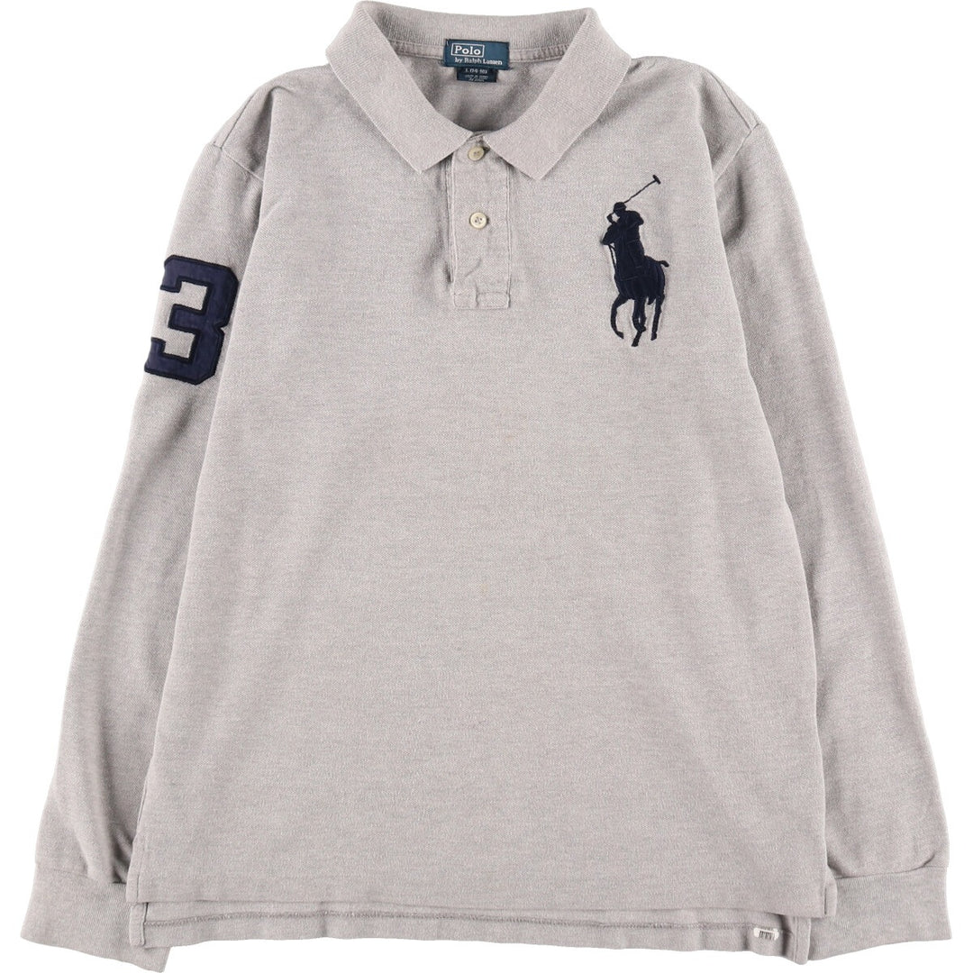 Ralph Lauren POLO by Ralph Lauren Big Pony Long Sleeve Polo Shirt Women's L size / eaa486225