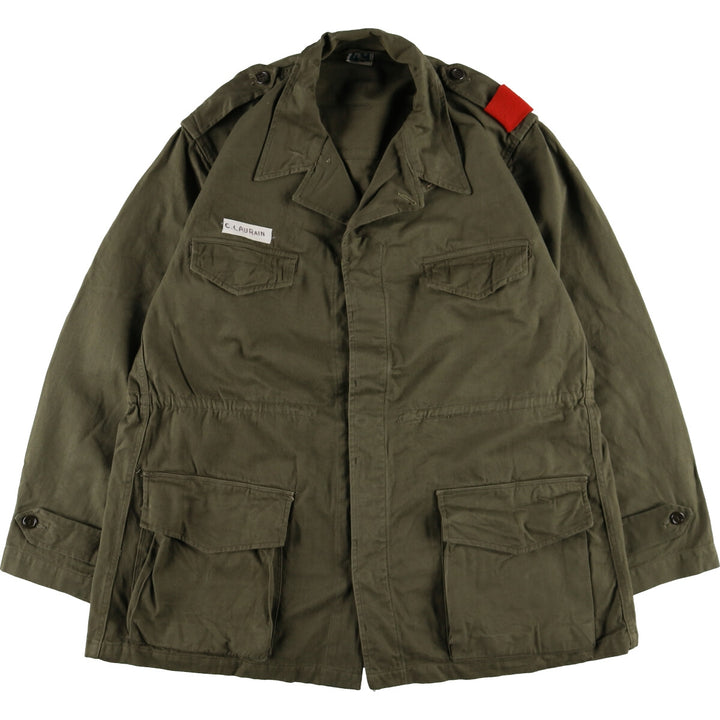 1960'S French military genuine M-47 late model military combat jacket size 49 equivalent to men's XL vintage / eaa486242